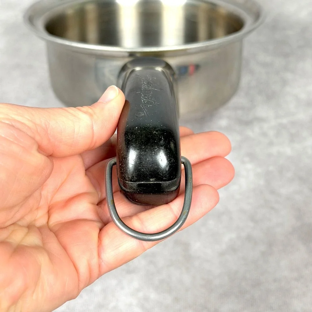 Saladmaster Versa Tec TP304-316 1 qt Sauce Pan w/Vapo-Lid & Long Handle System 7